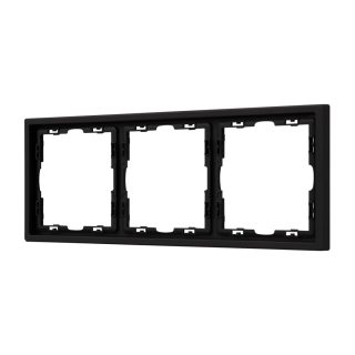 Рамка пластиковая Arlight FRM-NOBE-SFPL-3-BK 054220