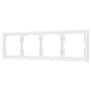 Рамка пластиковая Arlight FRM-NOBE-SFPL-4-WH 054223