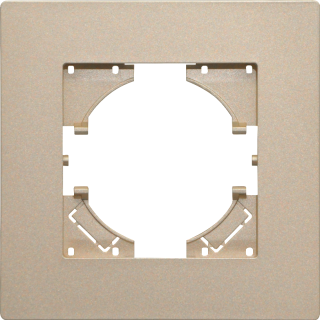 Рамка пластиковая на 1 пост Arlight FRM-PERIO-PL-1-GD 049691