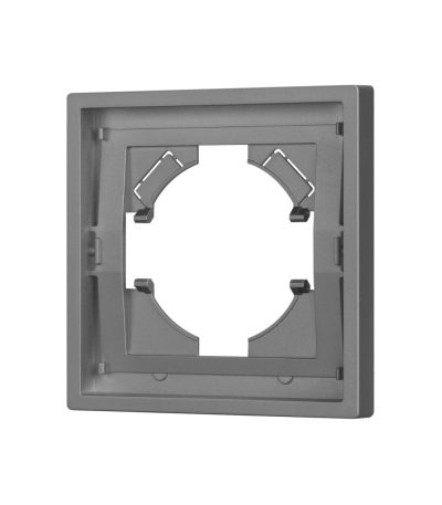 Рамка пластиковая на 1 пост Arlight FRM-TENDO-PL-1-GR 053837