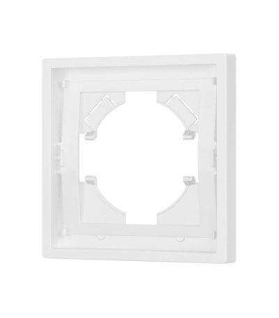 Рамка пластиковая на 1 пост Arlight FRM-TENDO-PL-1-WH 053835