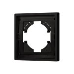 Рамка пластиковая на 1 пост Arlight FRM-TENDO-SFPL-1-BK 054642