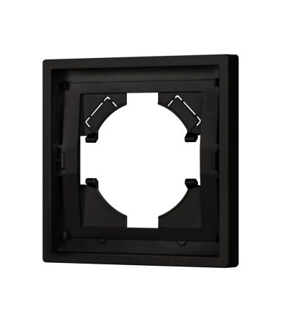 Рамка пластиковая на 1 пост Arlight FRM-TENDO-SFPL-1-BK 054642