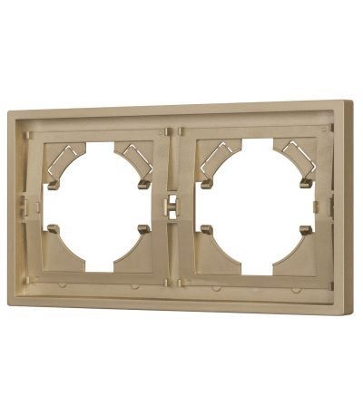 Рамка пластиковая на 2 поста Arlight FRM-TENDO-SFPL-2-GD 054647