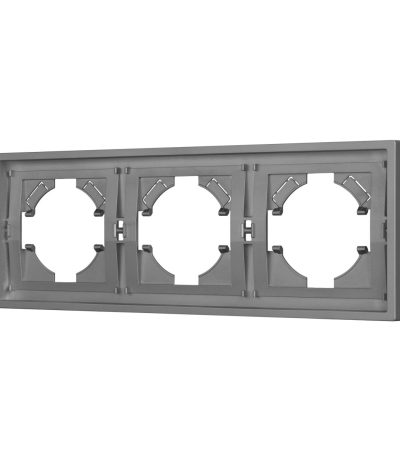 Рамка пластиковая на 3 поста Arlight FRM-TENDO-PL-3-GR 053845