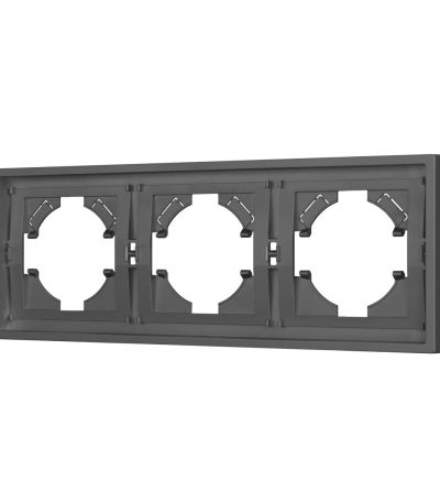 Рамка пластиковая на 3 поста Arlight FRM-TENDO-SFPL-3-GR 054652