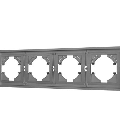 Рамка пластиковая на 4 поста Arlight FRM-TENDO-PL-4-GR 053849