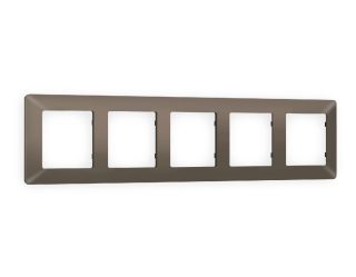 Рамка пятиместная Ambrella Volt Line AF110635