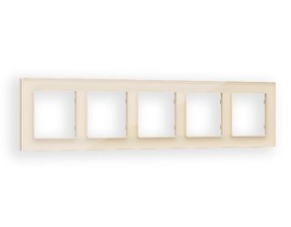 Рамка пятиместная Ambrella Volt Platos AF330305