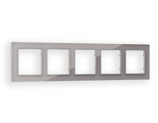 Рамка пятиместная Ambrella Volt Platos AF330505