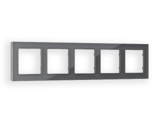 Рамка пятиместная Ambrella Volt Platos AF330655