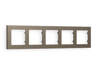 Рамка пятиместная Ambrella Volt Techno AF220635