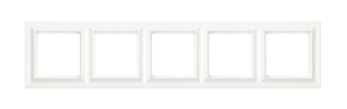 Рамка пятиместная Jung EPS485