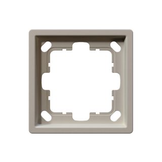 Рамка серия FD 1-постовая, цвет Сахара Jasmart FD1001SH