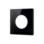 Рамка стеклянная на 1 пост Arlight FRM-GLARE-GC-1-BK 043833