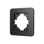 Рамка стеклянная на 1 пост Arlight FRM-OMALI-SFGS-1-BK 049676