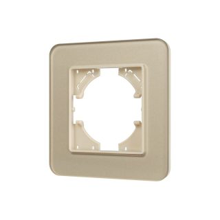 Рамка стеклянная на 1 пост Arlight FRM-OMALI-SFGS-1-GD 049679