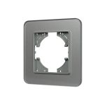 Рамка стеклянная на 1 пост Arlight FRM-OMALI-SFGS-1-GR 049677