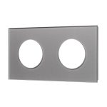 Рамка стеклянная на 2 поста Arlight FRM-GLARE-GC-2-GR 043837