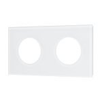 Рамка стеклянная на 2 поста Arlight FRM-GLARE-GC-2-WH 043835