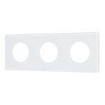 Рамка стеклянная на 3 поста Arlight FRM-GLARE-GC-3-WH 043838