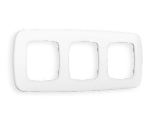 Рамка трехместная Ambrella Volt Ecta OF140123