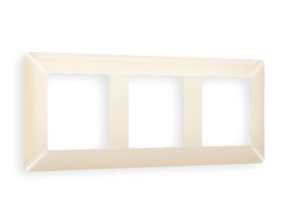 Рамка трехместная Ambrella Volt Line AF110303