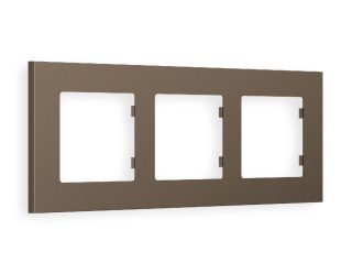 Рамка трехместная Ambrella Volt Qubi AF250633