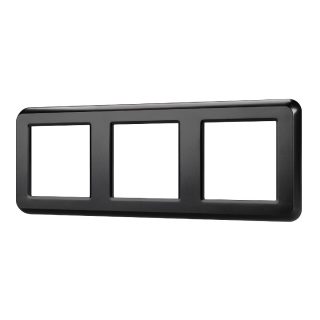Рамка трехместная Arlight FRM-VERSA-PL-3-BK 043784