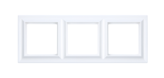 Рамка трехместная Jung EPS483WWM