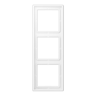 Рамка трехместная Jung LS983WWM