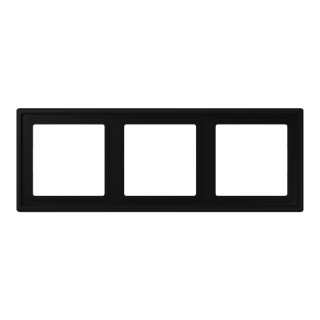 Рамка трехместная Jung LSZ983BFSWM