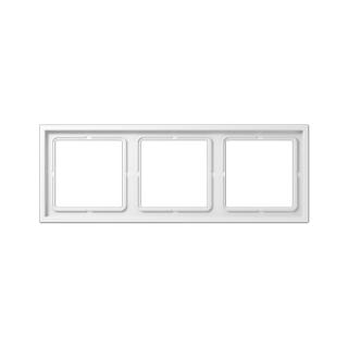 Рамка трехместная Jung LSZ983BFWWM