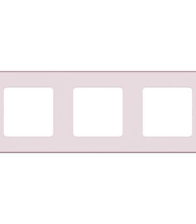 Рамка трехместная Legrand Inspiria 673954