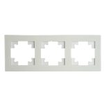 Рамка трехместная Stekker GFR00-7003-01M Катрин 49596