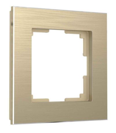 Рамка Werkel Aluminium на 1 пост шампань алюминий W0011711 4690389158001