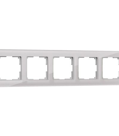 Рамка Werkel Favorit на 5 постов дымчатый W0051117 4690389160189