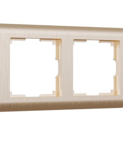 Рамка Werkel Stream на 2 поста шампань W0022111 4690389162244 a051263