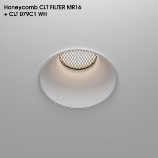 Рассеиватель Crystal Lux CLT FILTER MR16 Honeycomb BL
