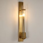 Настенный светильник Delight Collection Wall lamp 88042W brass
