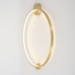 Настенный светильник Crystal Lux REAL AP26W LED BRASS