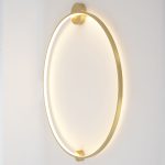 Настенный светильник Crystal Lux REAL AP35W LED BRASS