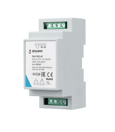 Релейный модуль Arlight DALI2-701-72-ADDR-DRO-DIN Grey (230V, 1x16A) 050547