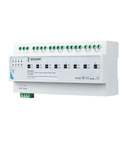 Релейный модуль Arlight DALI2-708-82-ADDR-DRO-DIN Grey (230V, 8x16A) 050548