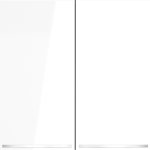 Выключатель двухклавишный с подсветкой Voltum S70 VLS020201