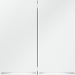 Выключатель двухклавишный с подсветкой Voltum S70 VLS020202