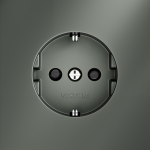 Розетка со шторками Voltum S70 VLS040206