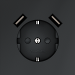 Розетка с USB, А+А Voltum S70 VLS040407