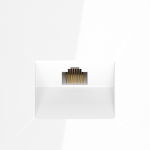 Розетка компьютерная Voltum S70 VLS060101