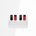 Розетка акустическая Voltum S70 VLS060301